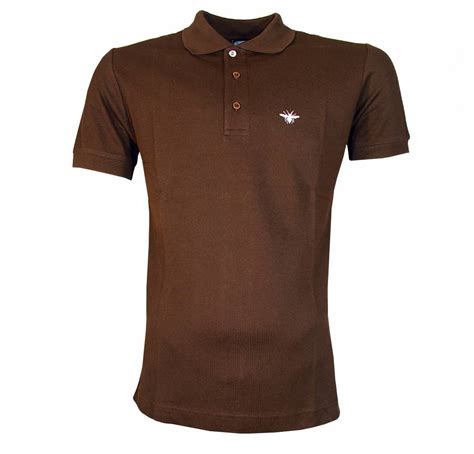 brown dior shirt